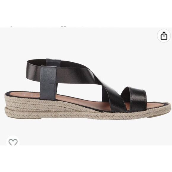 AQUATALIA Women Sz 7 Maggie Leather criss cross espadrille sandal w/dustbag $180 - Picture 16 of 16